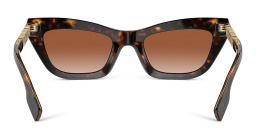 BURBERRY Cat-Eye Sunglasses in Dark Havana – Product Photo 4