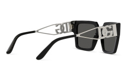 Shop Dolce & Gabbana Square Sunglasses in Black online.