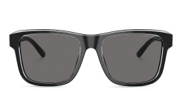 Emporio Armani Pillow Sunglasses in Black – Product Photo 1