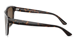 Emporio Armani Logo Pillow Sunglasses in Havana – Product Photo 3