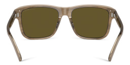 Emporio Armani Pillow Sunglasses in Brown – Product Photo 4