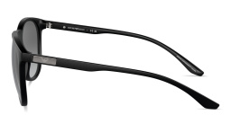 Emporio Armani Logo Panthos Sunglasses in Black – Product Photo 3