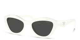 PRADA Butterfly Sunglasses in White – Product Photo 2