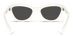 PRADA Butterfly Sunglasses in White – Product Photo 4