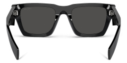 PRADA Logo Pillow Sunglasses in Black – Product Photo 4