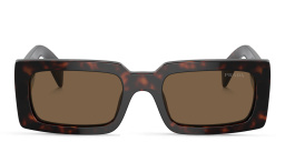 PRADA Pillow Sunglasses in Briar Tortoise – Product Photo 1