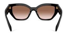 PRADA Logo Butterfly Sunglasses in Black – Product Photo 4