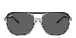 Shop Ray-Ban Bill One Unisex Irregular Sunglasses in Grey online.