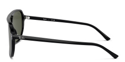 Shop Ray-Ban Bill One Unisex Irregular Sunglasses in Black online.