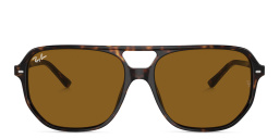Shop Ray-Ban Bill One Unisex Irregular Sunglasses in Havana online.