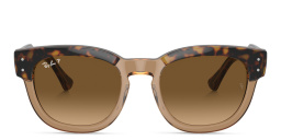 Ray-Ban Mega Hawkeye Unisex Square Sunglasses in Brown – Product Photo 1