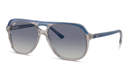 Shop Ray-Ban Junior Kids Square Sunglasses in Blue online.