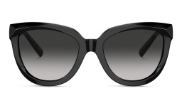 TIFFANY T Motif Cat-Eye Sunglasses in Black – Product Photo 1