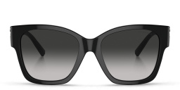 TIFFANY Oversized Square Sunglasses in Black – Product Photo 1