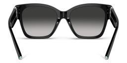 TIFFANY Oversized Square Sunglasses in Black – Product Photo 4