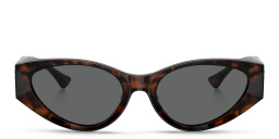VERSACE Medusa Cat-Eye Sunglasses in Havana – Product Photo 1