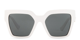 VERSACE Medusa Butterfly Sunglasses in White – Product Photo 1