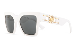 VERSACE Medusa Butterfly Sunglasses in White – Product Photo 2