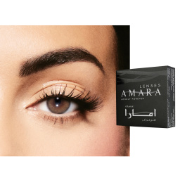 Shop Amara Monthly Color Contact Lenses - Walnut online.