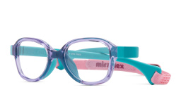 Shop Mira Flex Flexible & Safe Kids Irregular Eyeglasses in Crystal online.