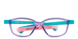 Shop Mira Flex Flexible & Safe Kids Irregular Eyeglasses in Purple online.