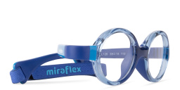 Shop Mira Flex Kids Oval Eyeglasses in Blue online.