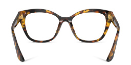 MIU MIU Square Eyeglasses in Honey Havana – Product Photo 4