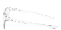 Shop Oakley Wide Rectangle Eyeglasses in Polished Clear online.