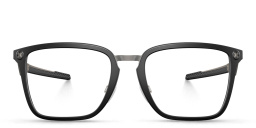 Oakley Square Eyeglasses in Satin Black – Product Photo 1
