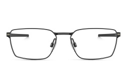 Shop Oakley Wide Rectangle Eyeglasses in Satin Black online.