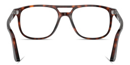 Shop PERSOL Greta Unisex Aviator Eyeglasses in Havana online.