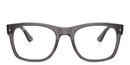 Shop Ray-Ban Unisex Square Eyeglasses in Opal Dark Grey online.