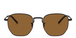 نظارات شمسية غير منتظمة للجنسين من أوليفر بيبلز بلون أسود مطفي - صورة المنتج 1