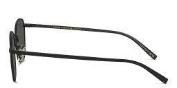 Shop OLIVER PEOPLES Rynn Unisex Square Sunglasses in Matte Black online.