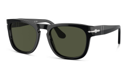 Shop PERSOL Unisex Square Sunglasses in Black online.
