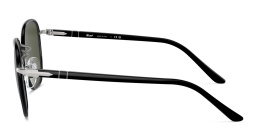 PERSOL Unisex Irregular Sunglasses in Black – Product Photo 3