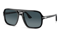 PERSOL Pilot Sunglasses in Black – Product Photo 2