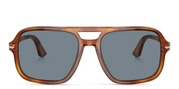 PERSOL Pilot Sunglasses in Orange – Product Photo 1