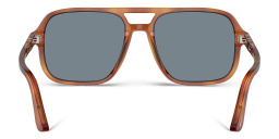 PERSOL Pilot Sunglasses in Orange – Product Photo 4