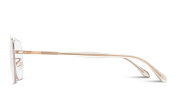 Shop MYKITA Arlo Unisex Aviator Eyeglasses in Gold online.