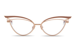 تسوق نظارات طبية في-جلاسلاينير II واسعة طراز كات آي فالنتينو بلون ذهبي وردي أونلاين.
