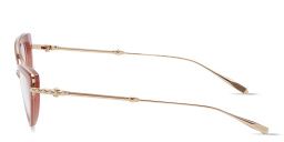 Shop VALENTINO V - Daydream Cat-Eye Eyeglasses in Pink online.