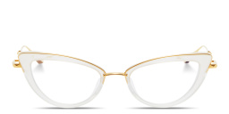 VALENTINO V - Daydream Cat-Eye Eyeglasses in Clear – Product Photo 1