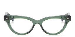VALENTINO V - Essential II Cat-Eye Eyeglasses in Green – Product Photo 1