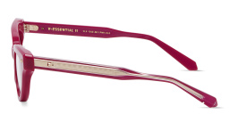 Shop VALENTINO V - Essential II Cat-Eye Eyeglasses in Pink online.