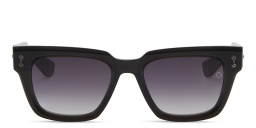 Shop AKONI Pyxis Unisex Square Sunglasses in Black online.