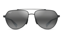 Maui Jim Waiwai Aviator Sunglasses in Black – Product Photo 1