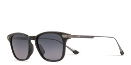 Shop Maui Jim Manaolana Unisex Square Sunglasses in Black online.