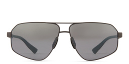 Shop Maui Jim Keawawa Aviator Sunglasses in Gunmetal online.