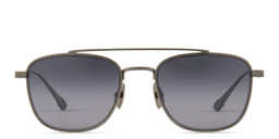 Maui Jim Kahana Unisex Square Sunglasses in Silver – Product Photo 1